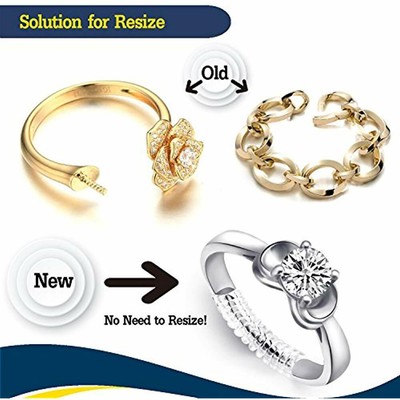 Ring Jewelry Sizers & Mandrels Size Adjuster With Polishing Cloth,3 Sizes Fit Of