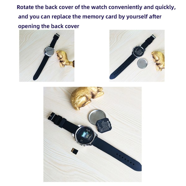 NEW 1080P Watch Camera Smart Wristband Video Voice Recorder Mini Hidden Cam US - Image 14