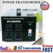 110V to 220v step up transformer 3000w