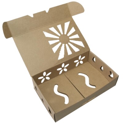 Biodegradable Recyclable Sustainable Organic Produce Soap Box Container