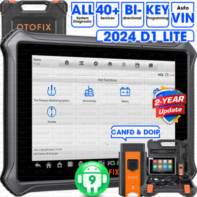 2024 OTOFIX D1 Lite Bidirectional Scanner Full System Diagnostic Key Coding Tool