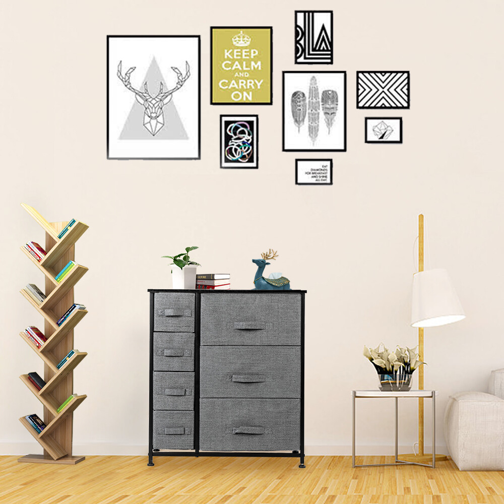 7 Drawers Chest Dresser Organizer Home Bedroom Clothes Cube