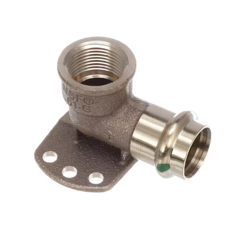 Viega ProPress Drop Ear Elbow 1/2 in Copper Press Fitting 90º Plumbing 300 psi