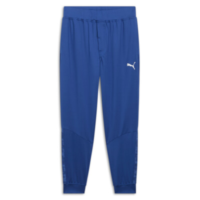 Мужские синие повседневные спортивные брюки для бега трусцой Puma Train Off Season Poly Jogger 522139