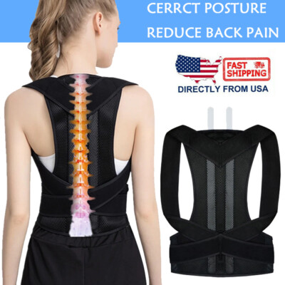 Scoliosis Posture Corrector Support Back Brace for Waist, Back and Shoulder Pain