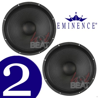 Eminence DELTA 15A 15'' inch Professional Speakers 400 Watt RMS 8 ohm, PAIR 2 pcs
