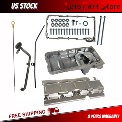 Muscle Car Engine Oil Pan Kit Fits Chevy GM Performance LS1 LS3 LSA LSX Engines