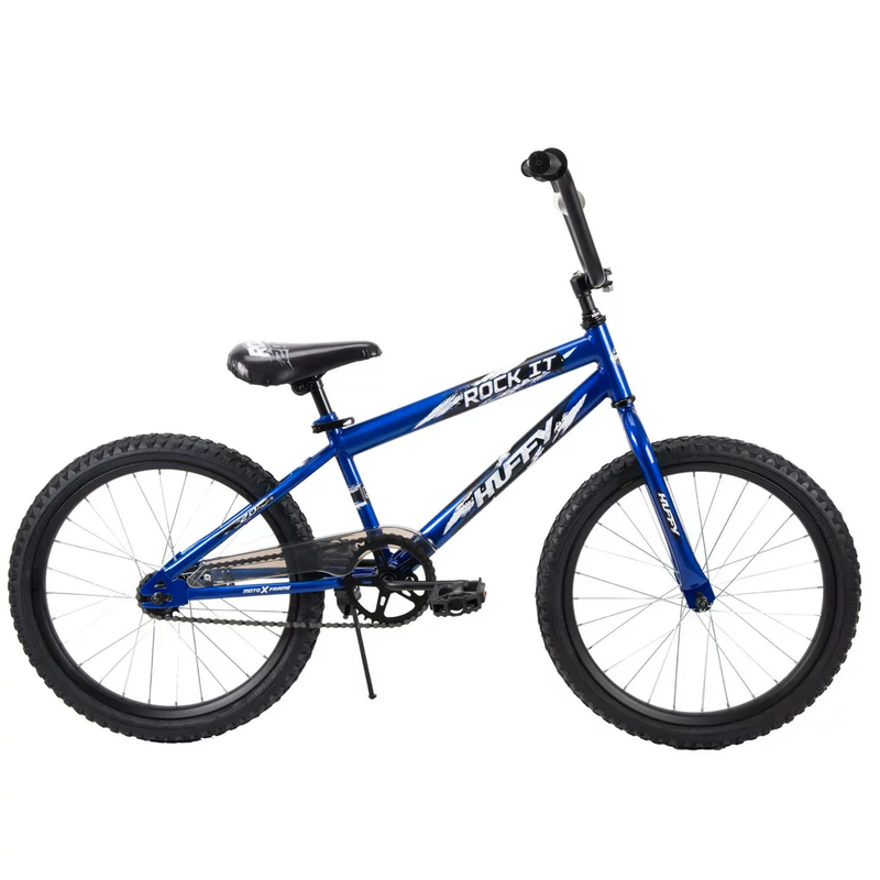 New Huffy 20 In. Rock It Kids Bike for Boys Ages 5 and Up Child Royal Blue