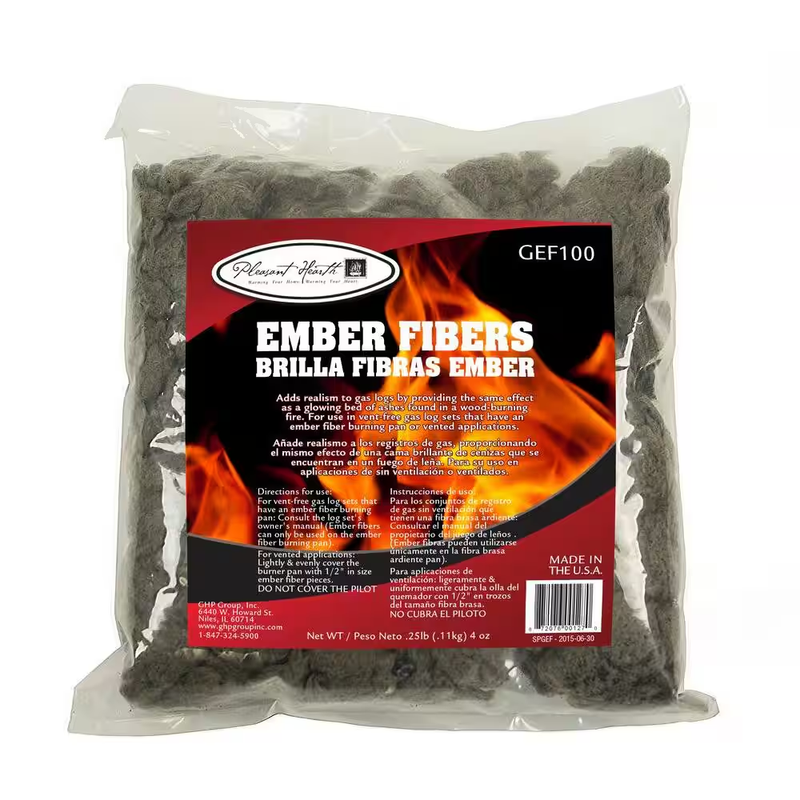4 Oz. Glowing Ember Fiber Pellet Bag