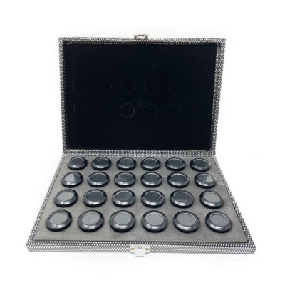 Gemme Rangement Coffret 24 Boîtes Petit Pièces Organisation Pierres Display