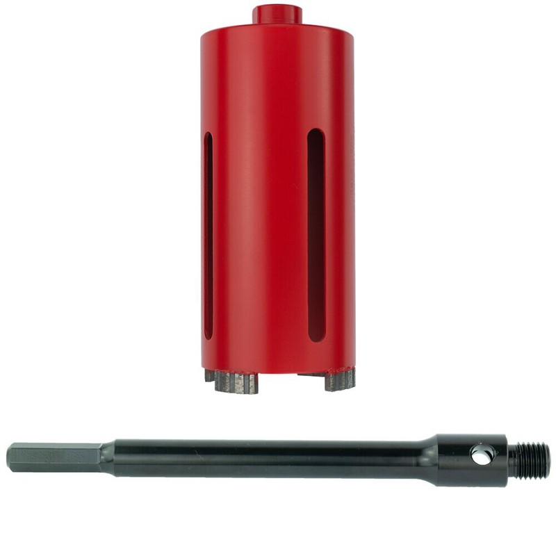 Profi Diamantbohrkrone Trockenbohrkrone Ã 32-162 Mm M16, Sds+, 6-Kant, Sds Max