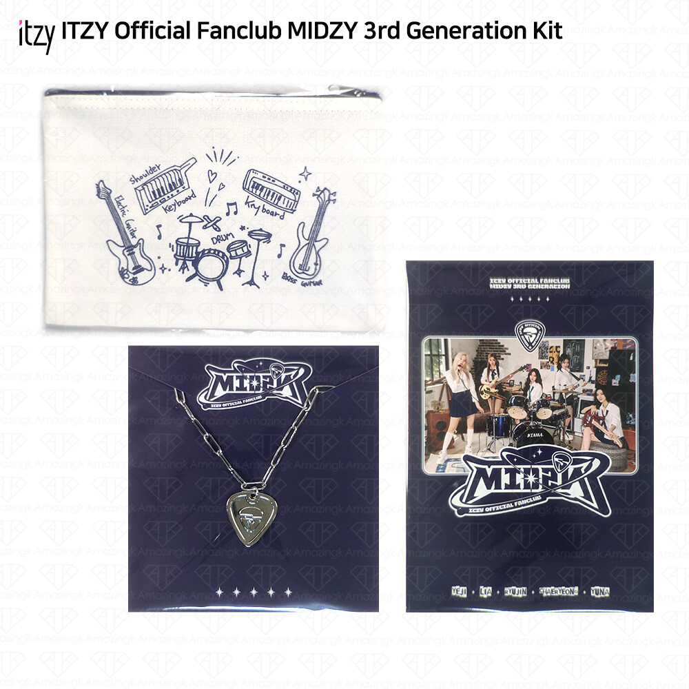 ITZY Official Fanclub MIDZY 3rd Generation Kit Photobook