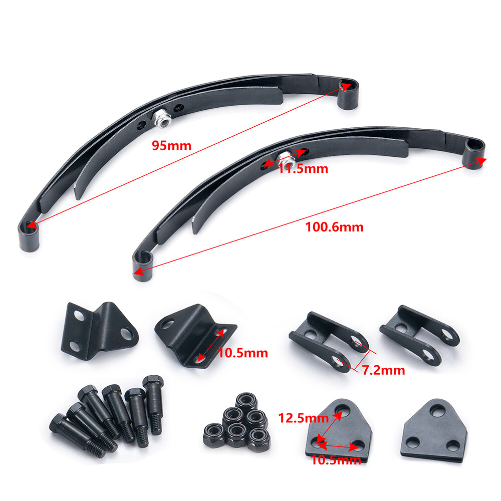 RC Car Steel Leaf Springs for 1/14 Tamiya RC Tractor Truck Upgrade Accessories
