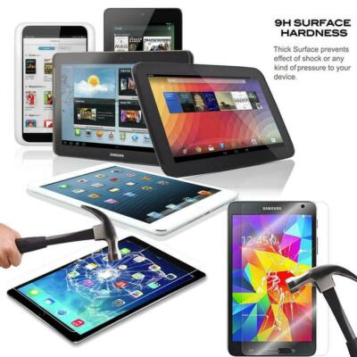Tempered Glass Screen Protector Film For Samsung Galaxy Tablet / IPAD / LG G PAD