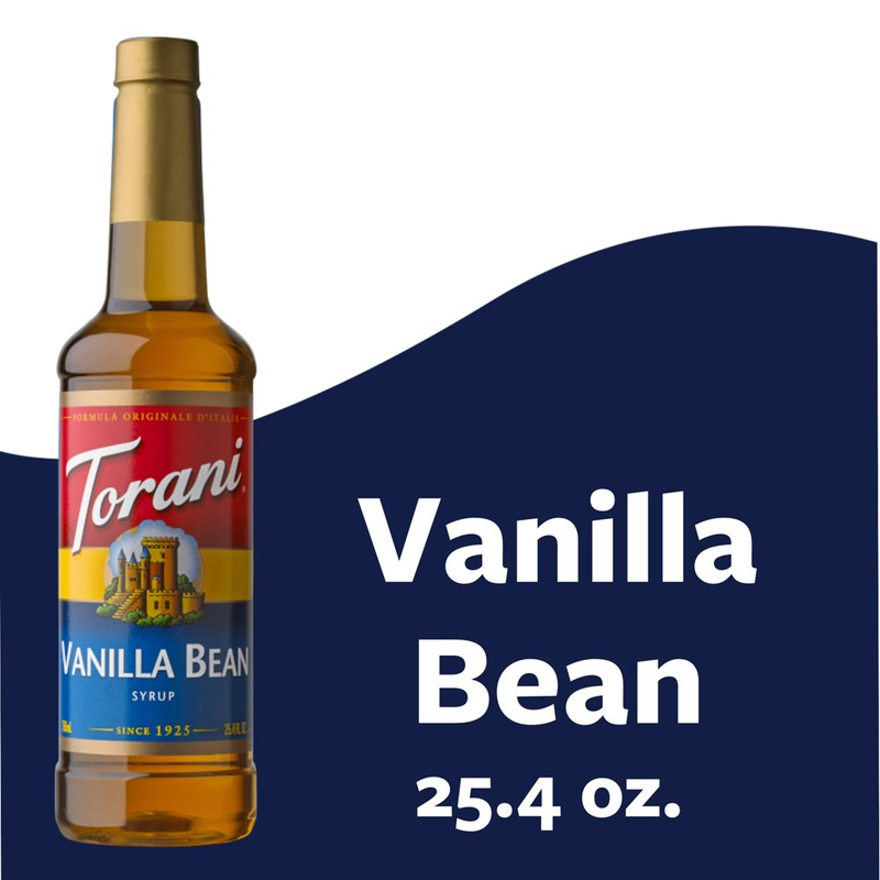 Torani Vanilla Bean Flavoring Syrup Coffee Flavoring Drink M