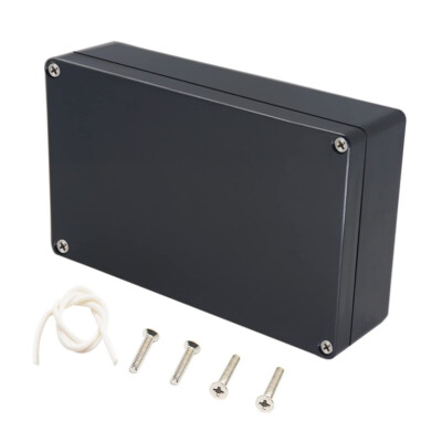 Plastic Electrical Enclosure 6.2''x3.5''x2.3'' ABS Project Case DIY IP67 Waterproof