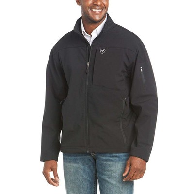 

Ariat Vernon 2.0 Softshell Full Zip Jacket Mens Black Coats Куртки Верхняя одежда 10, Черный, Ariat Vernon 2.0 Softshell Full Zip Jacket
