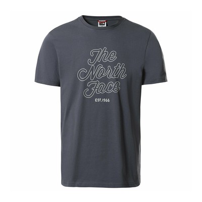 

Футболка мужская The North Face Natural Wonders темно-серая, Grey, The North Face Natural Wonders T-shirt