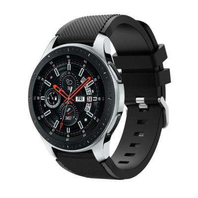 US For Samsung Galaxy Watch 3 45mm R840 46MM S3 Sport Silicone Watch Band Strap