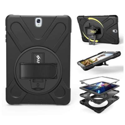 AMZER TUFFEN Case for Samsung Galaxy Tab S3 9.7 SM-T820 - Black