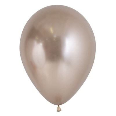 Betallatex Reflex Party Latex Balloons 11'' Champagne White Gold