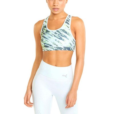 

Женское нижнее белье Puma 4Keeps Mid Impact Sports Bra размера  520306-21, Синий