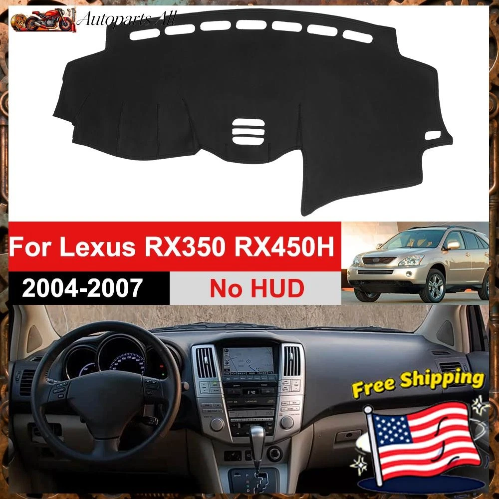 For 04-09 LEXUS RX 300 RX400h Dashmat Dash Cover Dashboard Mat Car Interior Pad