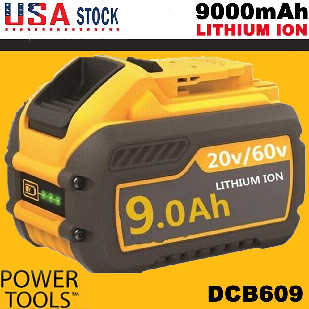 For DEWALT DCB609 20V/60V MAX FLEXVOLT 9.0Ah Lithium-Ion Battery