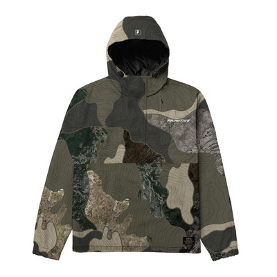 

Куртка-анорак Primitive x Call Of Duty Mapping Мужская оливкового цвета, Зеленый, Primitive x Call Of Duty Mapping Anorak Jacket