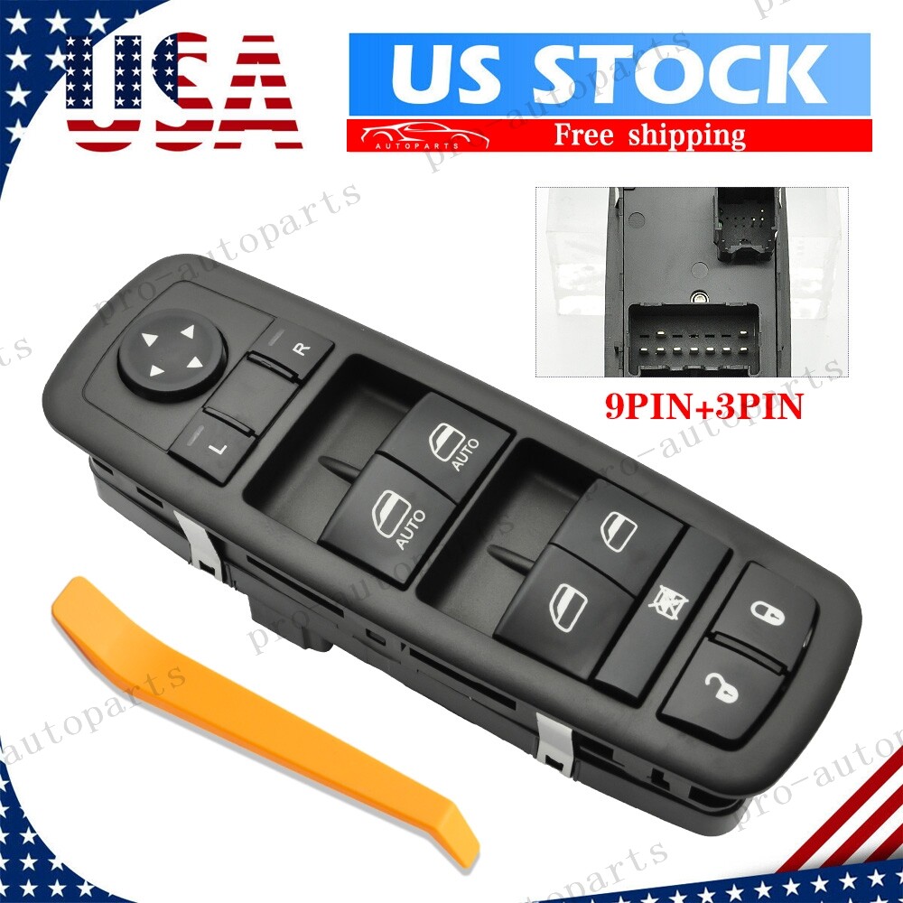 For 2009 2010 2011 2012 Dodge Ram 1500 2500 3500 Driver Side Power Window Switch