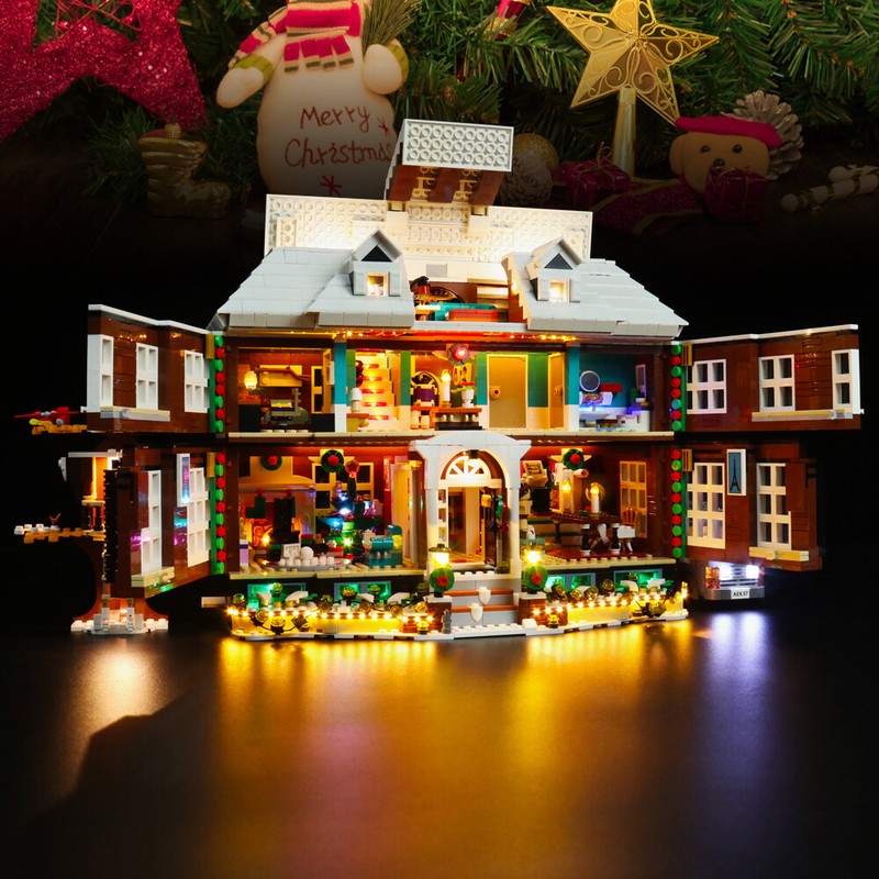 LED Light Kit for Lego 21330 Home Alone House Model