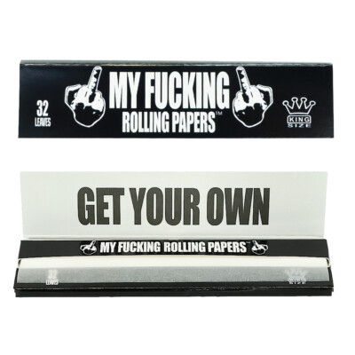 5X King Size Rolling Papers 32 Leaves/Pack White Cigarette Natural Paper