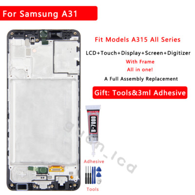 For Samsung A20 A21 A21S A22 A31 A50 A51 A14 A13 A12 LCD Touch Screen Digitizer