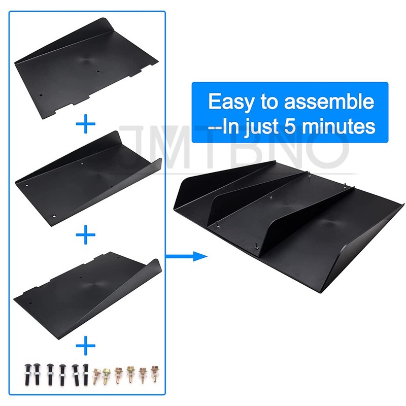 rear bumper diffuser compatible 2003 2008 nissan