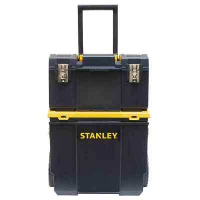 Stanley STST18613 3-in-1 rolling tool box organizer portable workshop cart stora