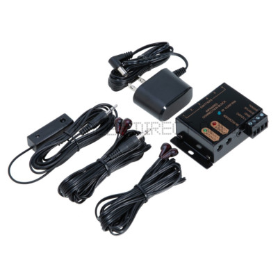  Infrared Remote Control Repeater Hidden IR Extender Emitter Receiver System Kit