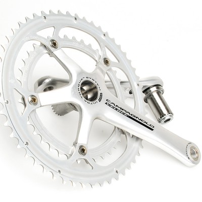 campagnolo athena crankset silver