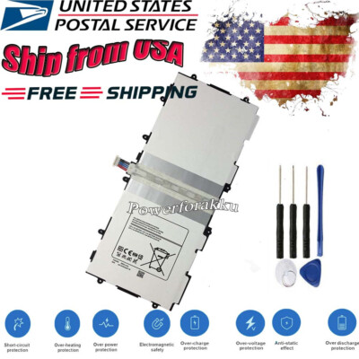Battery for Samsung Galaxy Tab 3 10.1 GT-P5210 GT-P5200 P5213 P5210 T4500E +tool