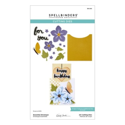 Spellbinders Etched Die Set By Wendy Vecchi Essential Envelope Gifting Envelope