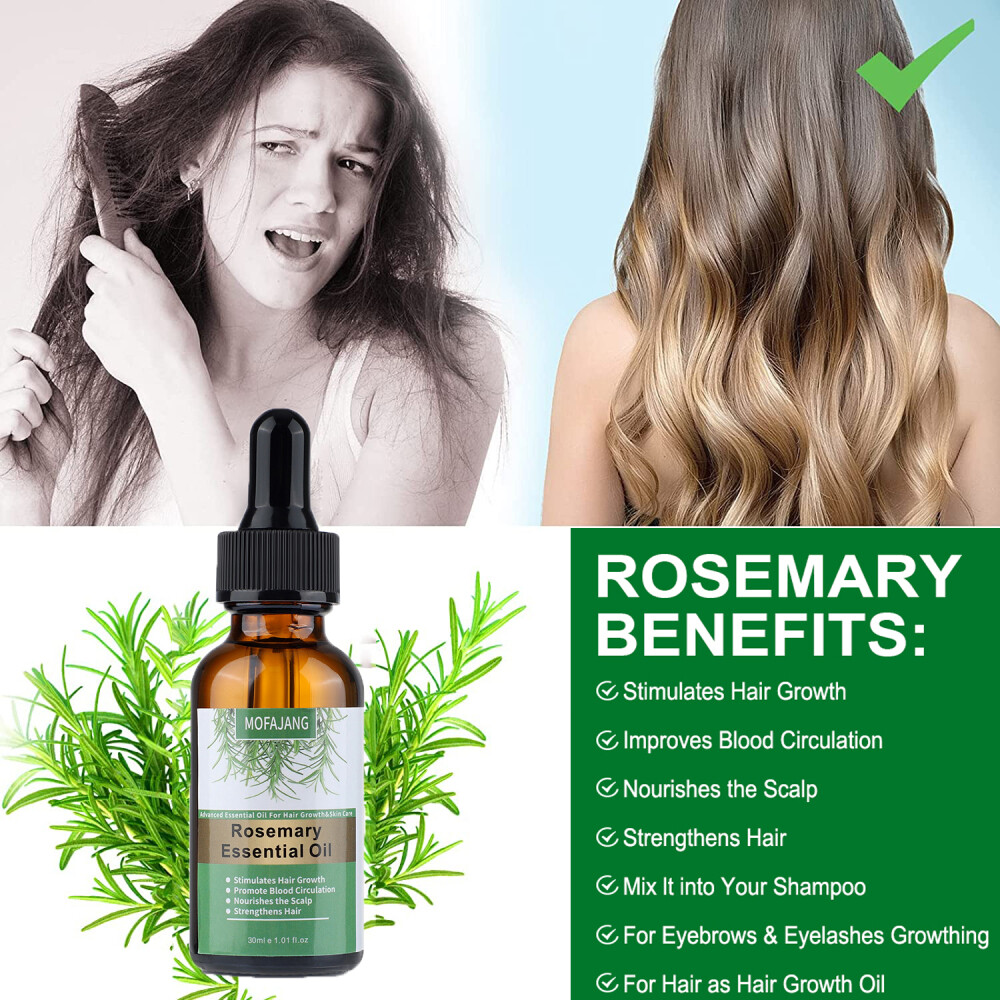 For Hair Growth 100% Pure Natural Therapeutic Grade