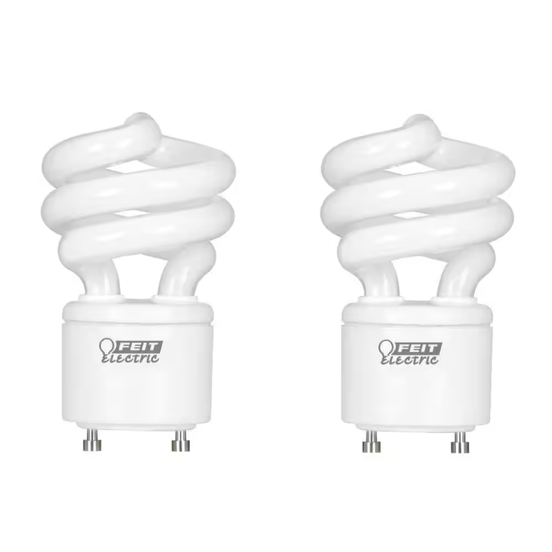 Feit Electric 60-Watt Equivalent T3 GU24 Base CFL Light Bulb