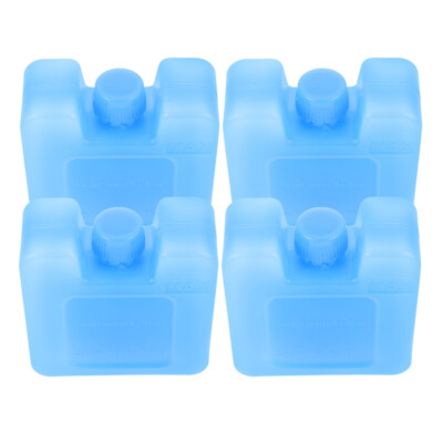 4Pcs Ice Blocks Ice Packs Freezer Blocks Cooler Freezer for Air Conditioner Fan