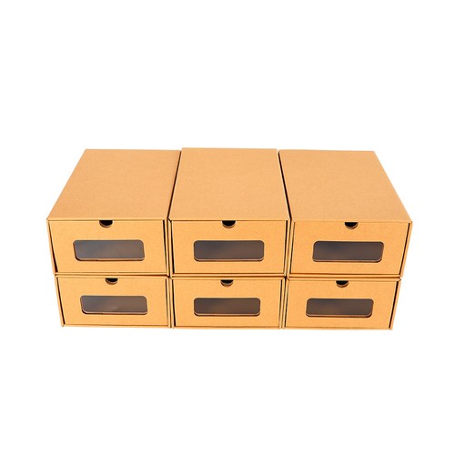 20X Schuhkarton Schuhbox Schuhaufbewahrung Stapelbox Schublade