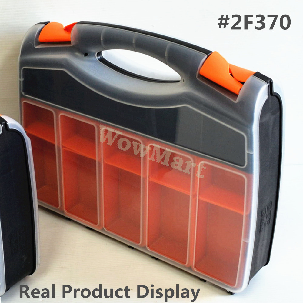 Durable 2Side Screw Nail Nut Bolt Organizer Storage Case Tool Box (315