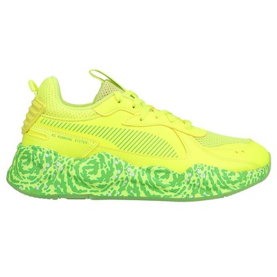 

Мужские кроссовки Puma RsX Rick And Morty на шнуровке, размер 10,5 м, повседневная обувь 386781-0, Желтый, Puma RsX Rick And Morty Lace Up