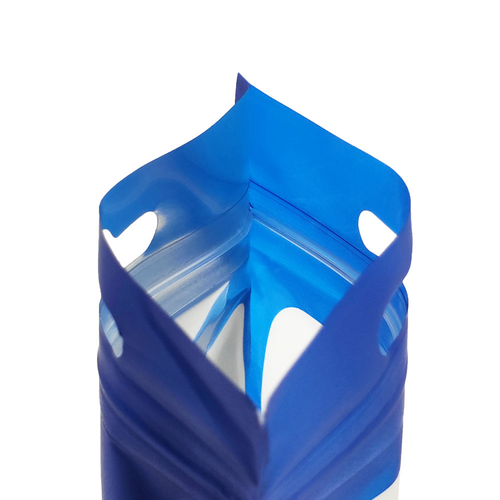 100 Matte Clear & Colored Mylar Foil Flat Reclosable Zip Snack Hang Hole Bags