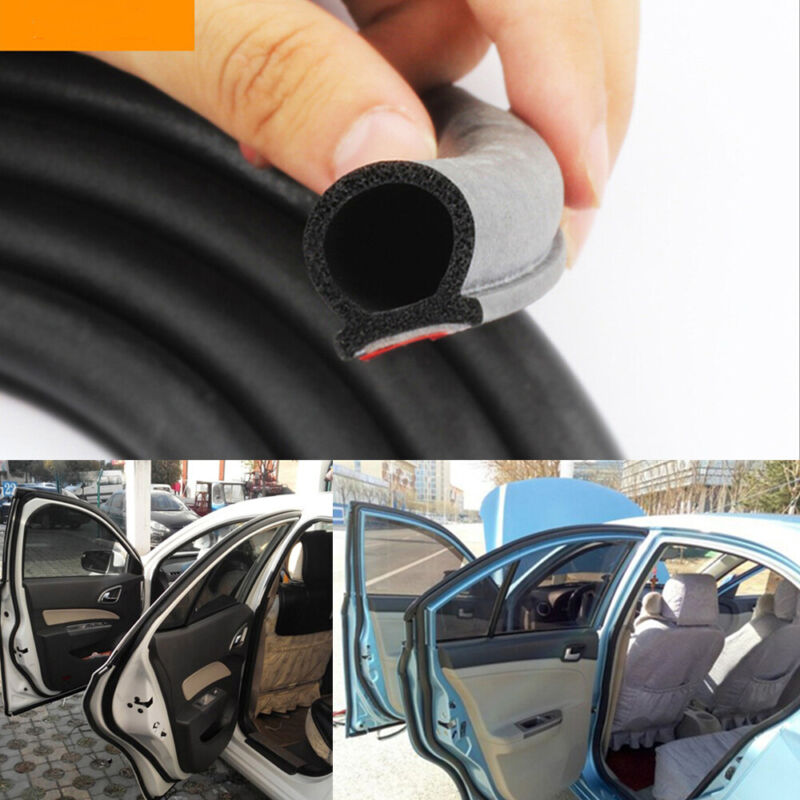 Weatherstrip D Shape Universal Car Door Rubber Weather Seal Hollow