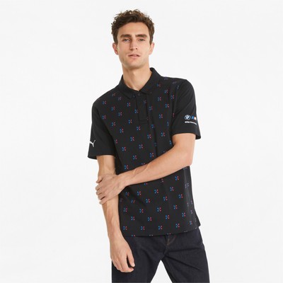 

Футболка Puma BMW M Motorsport SS Polo Мужская черная, Черный, Puma BMW M Motorsport SS Polo T-Shirt
