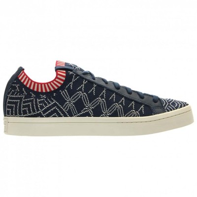 

Adidas Court Vantage Primeknit Мужские кроссовки Размер 8 D_M Повседневная обувь S78784, Синий, adidas Court Vantage Primeknit