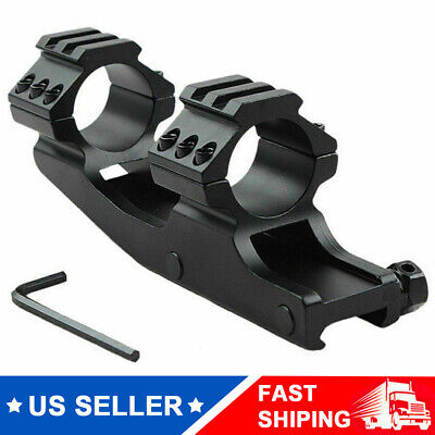 Tactical Dual Rings 1''/30mm Picatiiny Rail Cantilever Flat Top Rifle Scope Mount